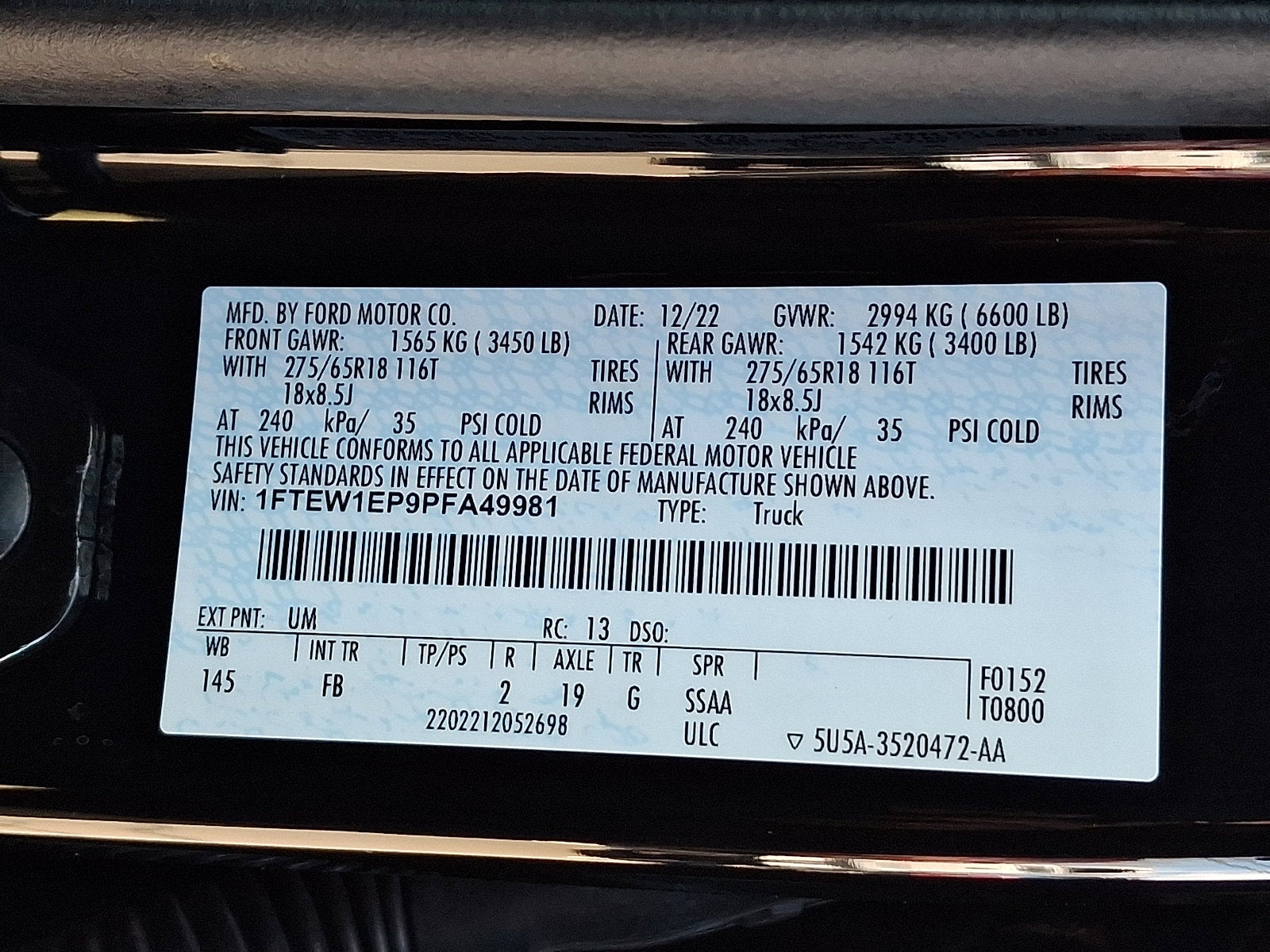 2023 Ford F-150 XLT