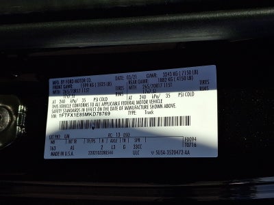 2021 Ford F-150 XL