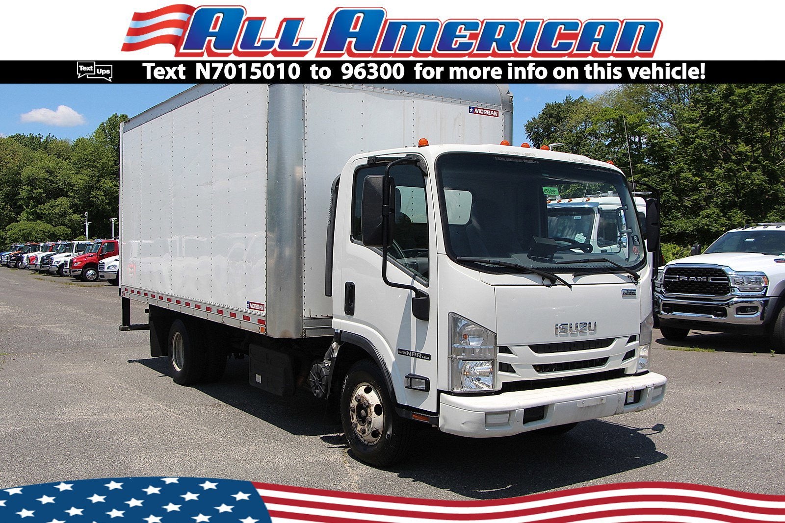 2022 Isuzu Dry Freight Box Isuzu NPR Morgan 16FT Box Truck