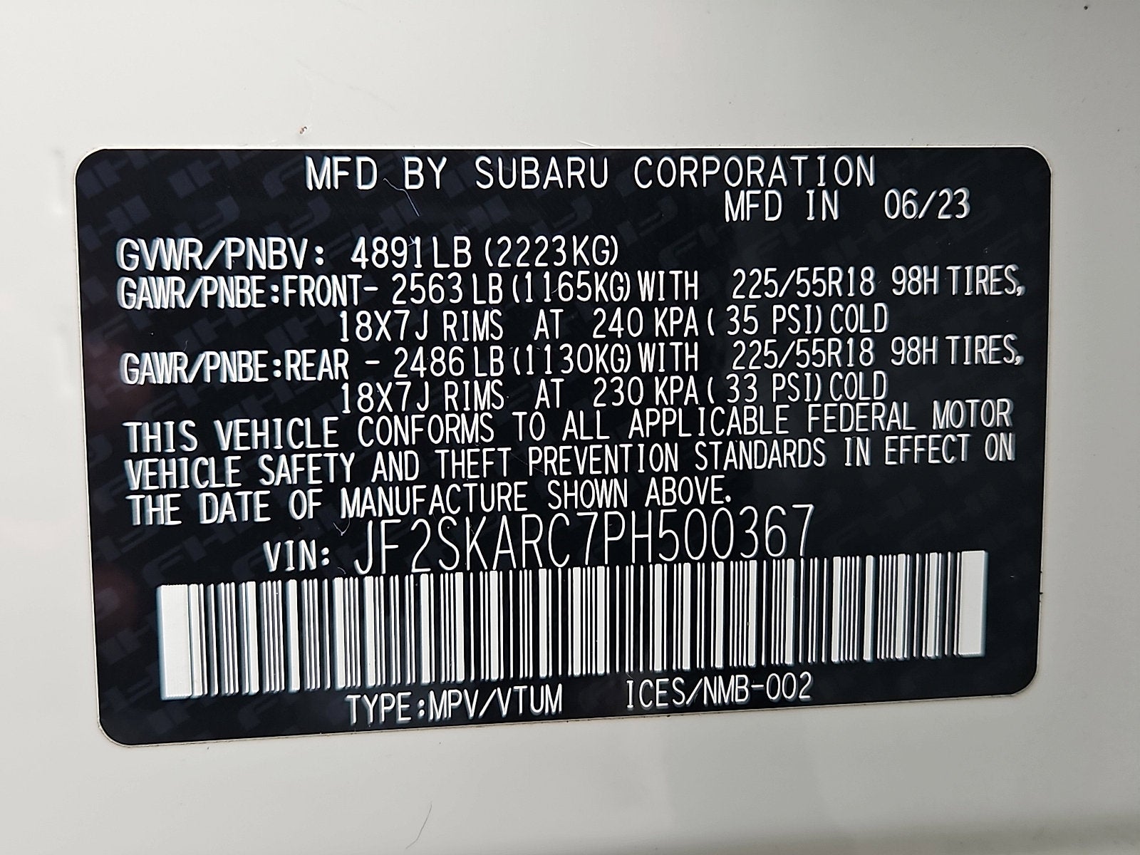 2023 Subaru Forester Touring