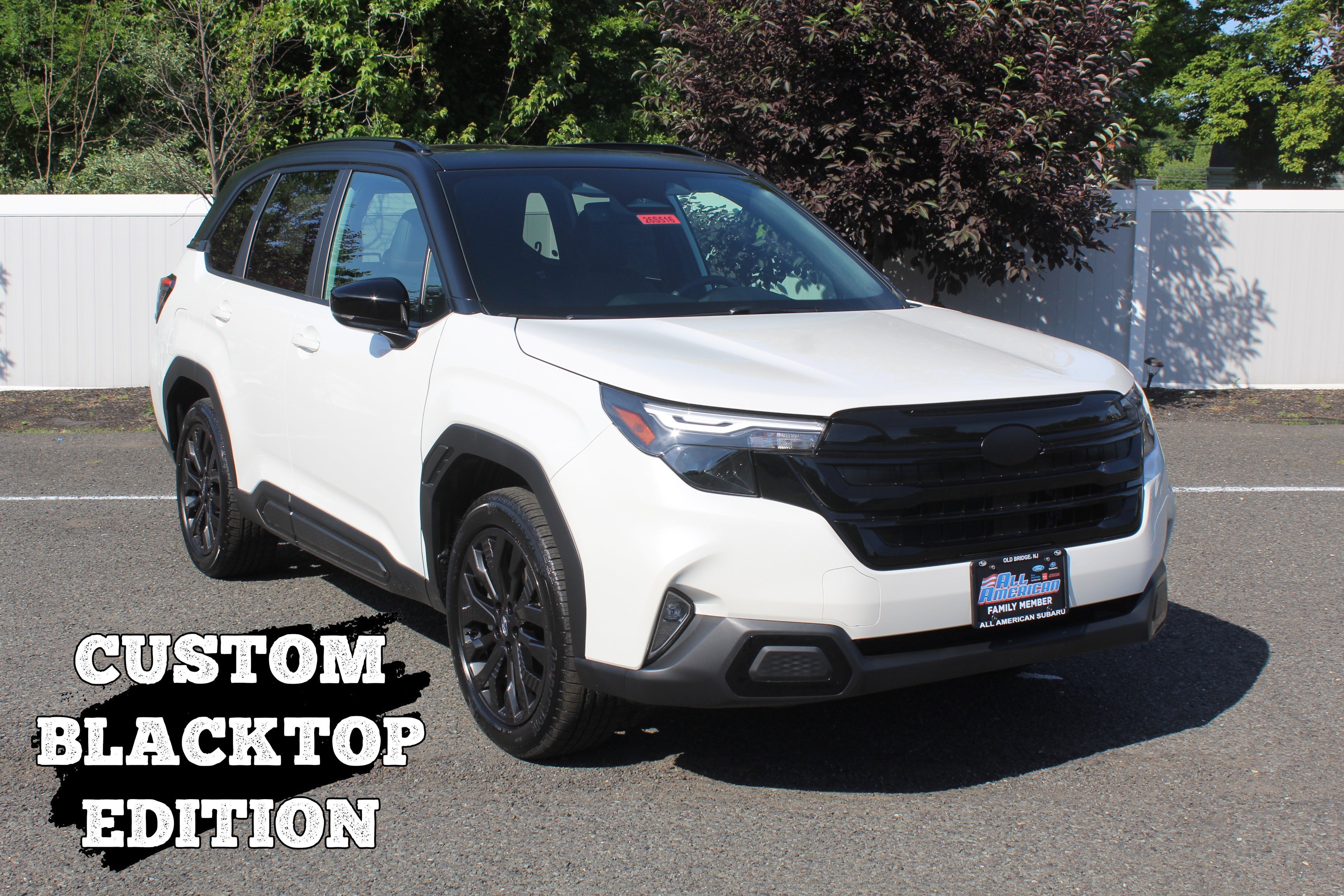 2026 Subaru FORESTER CUSTOM Black Top Edition