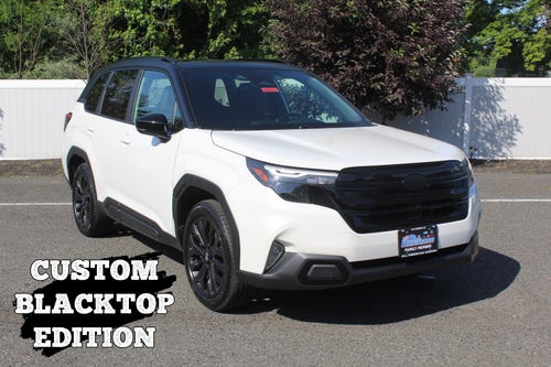 2026 Subaru FORESTER CUSTOM Black Top Edition