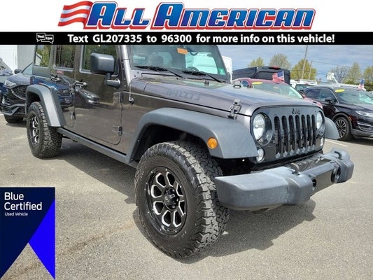 2016 Jeep Wrangler Unlimited Willys Wheeler in Old Bridge, NJ - All American Auto Group