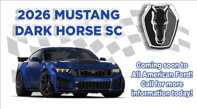 2026 Ford Mustang Dark Horse SC