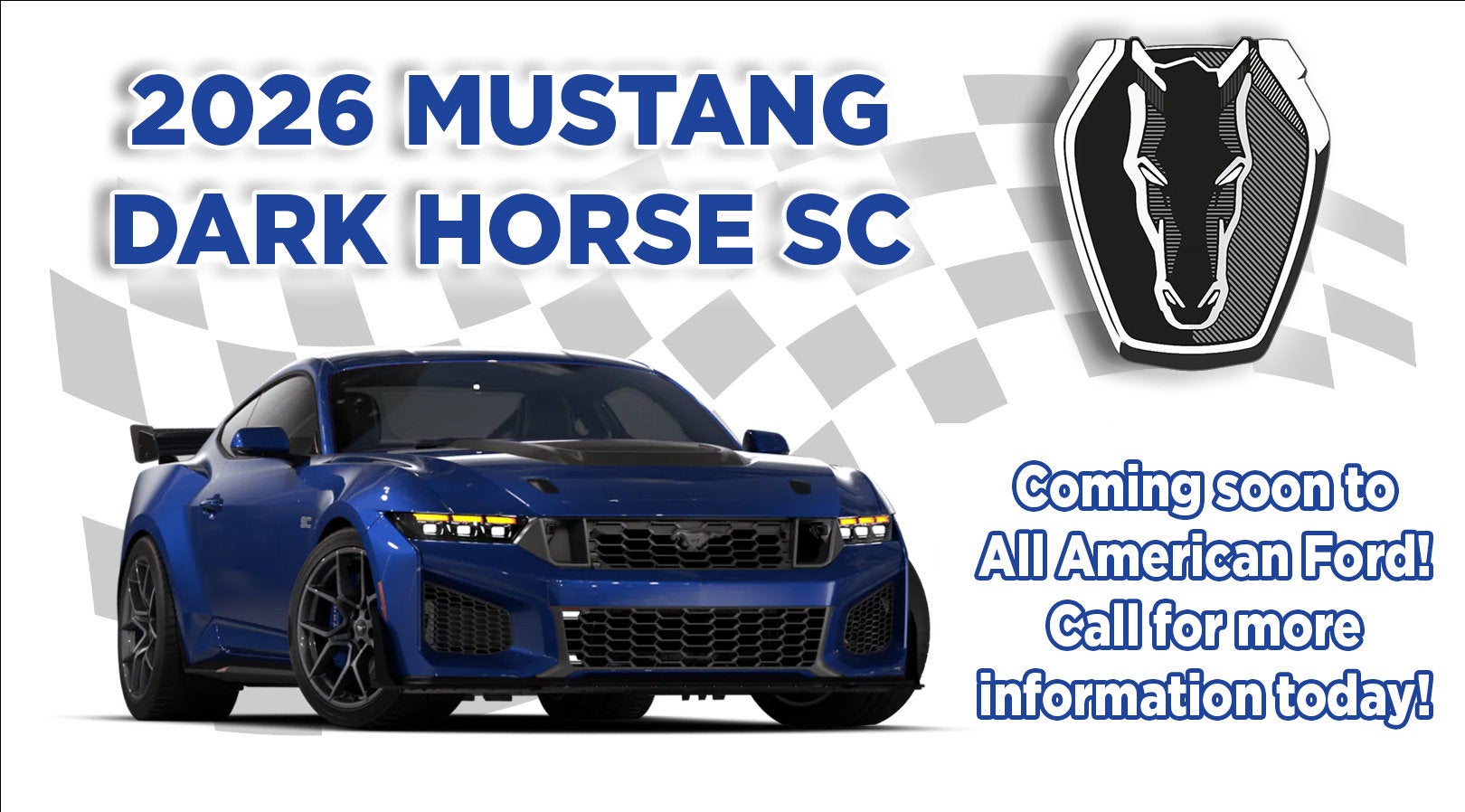 2026 Ford Mustang Dark Horse SC