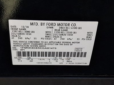 2019 Ford Explorer XLT