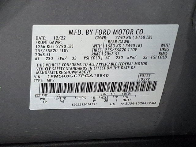 2023 Ford Explorer ST