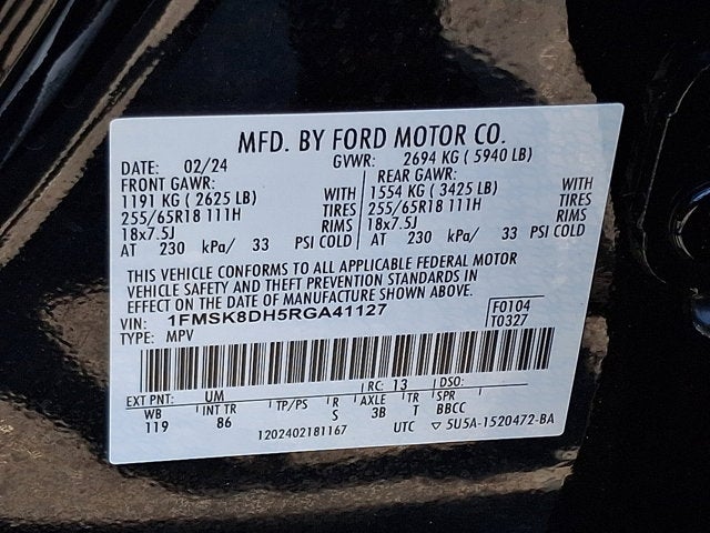 2024 Ford Explorer XLT