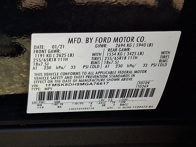 2021 Ford Explorer XLT