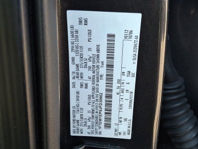 2018 Ford F-150 XLT