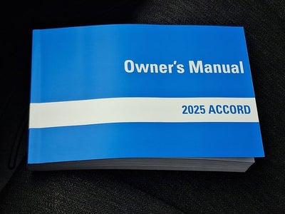 2025 Honda Accord Sedan SE