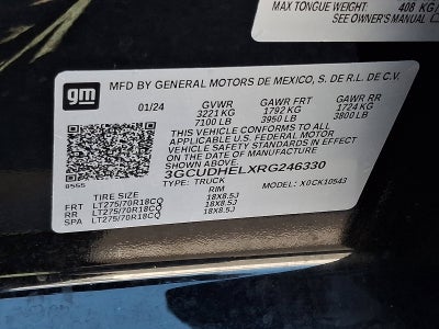 2024 Chevrolet Silverado 1500 ZR2