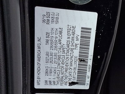 2020 Acura RDX Standard