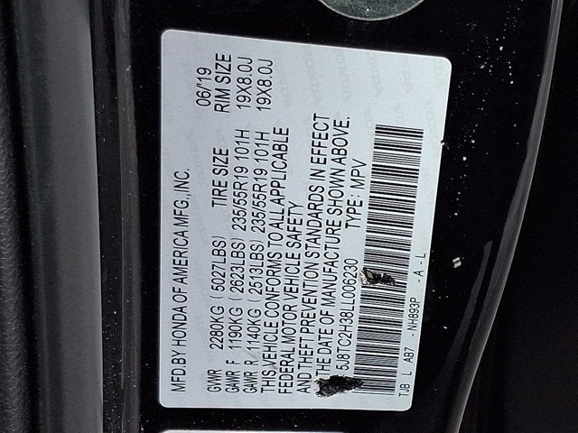 2020 Acura RDX Standard