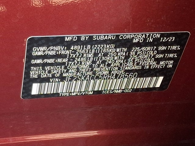 2024 Subaru Forester Premium