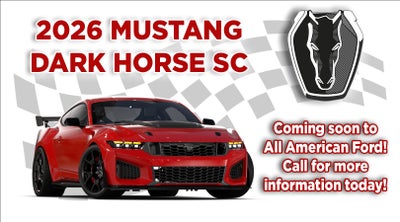 2026 Ford Mustang Dark Horse SC