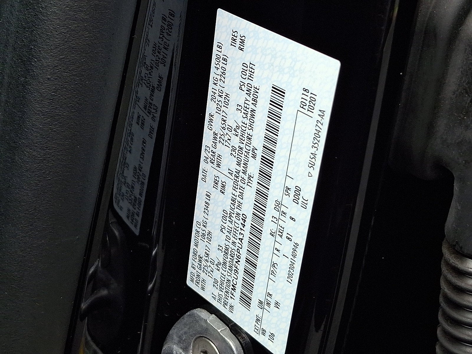 2023 Ford Escape Base