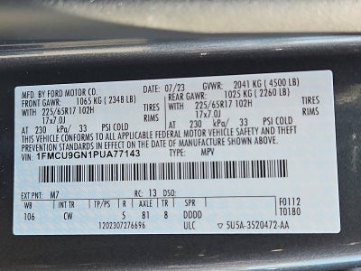 2023 Ford Escape Active