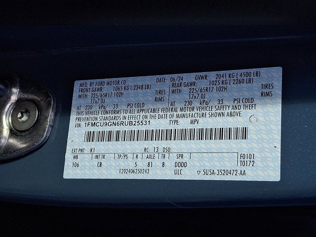 2024 Ford Escape Active