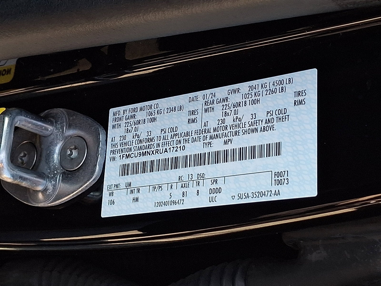 2024 Ford Escape ST-Line