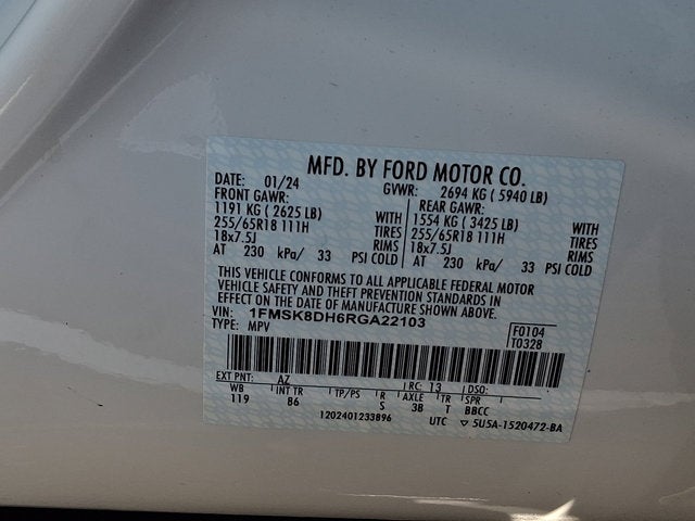 2024 Ford Explorer XLT