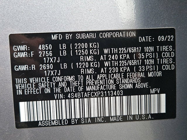 2023 Subaru Outback Premium