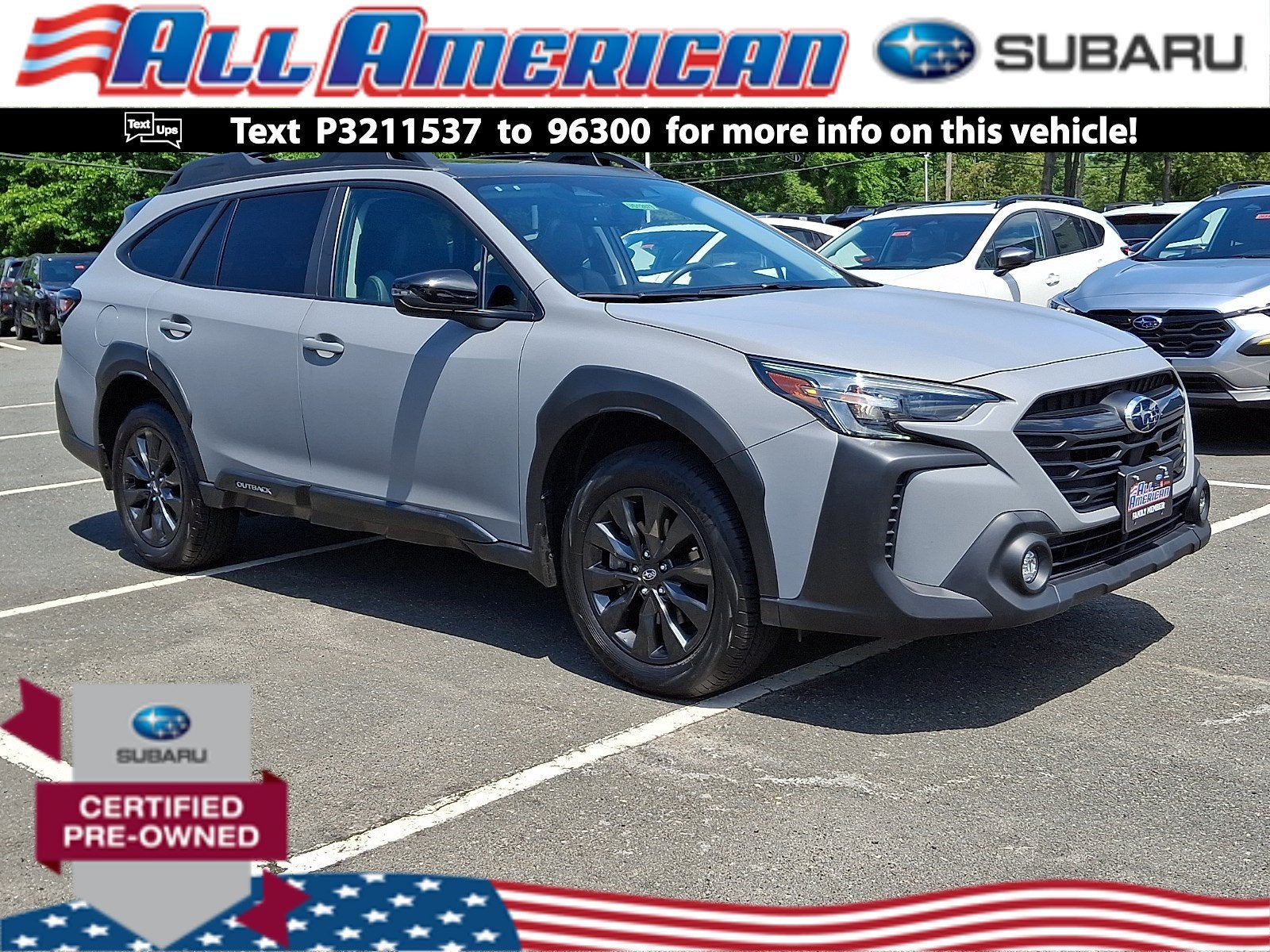 2023 Subaru Outback Onyx Edition w/ Custom Wrap