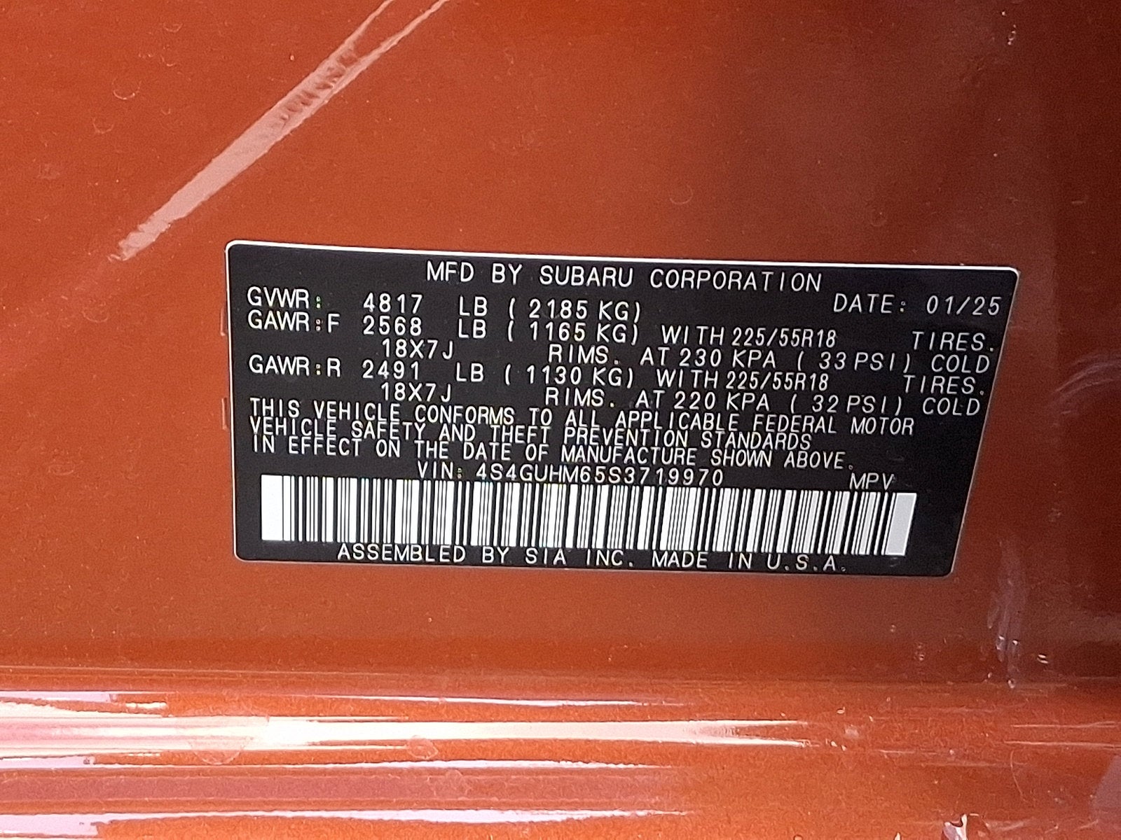 2025 Subaru Crosstrek Limited