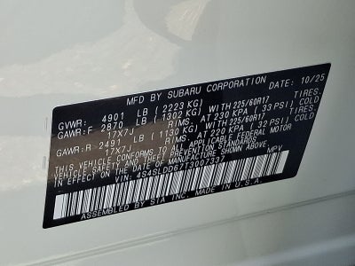 2026 Subaru Forester Premium