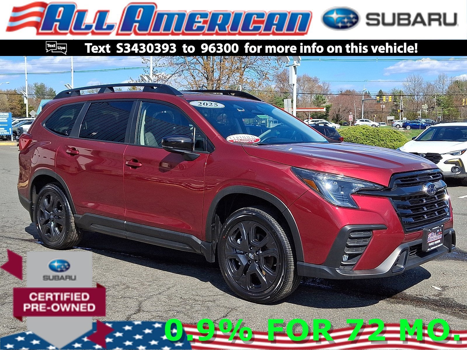 2025 Subaru Ascent Onyx Edition
