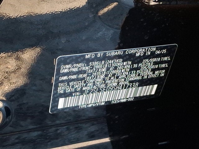 2025 Subaru Forester Hybrid Premium Hybrid