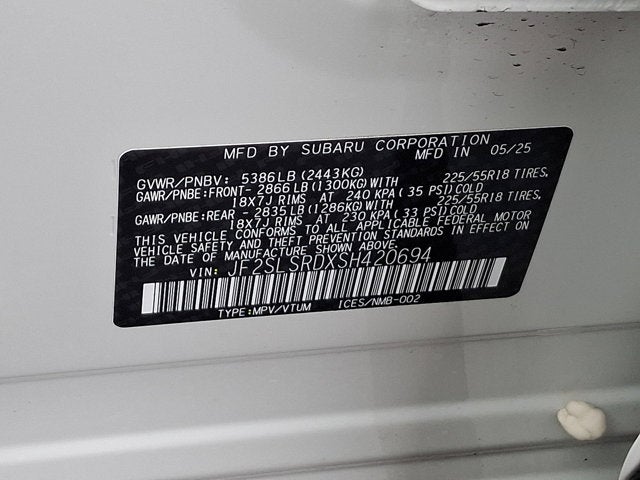 2025 Subaru Forester Hybrid Limited Hybrid