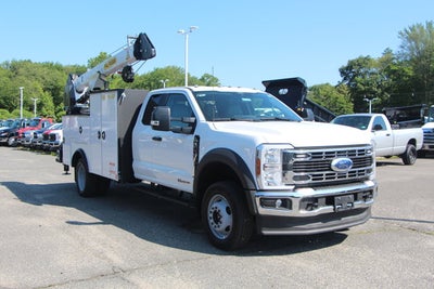 2025 Ford Open Service Utility 11 FT Crane Super Cab F550 4x4
