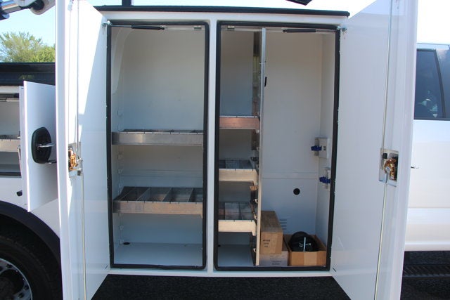 2025 Ford Open Service Utility 11 FT Crane Super Cab F550 4x4