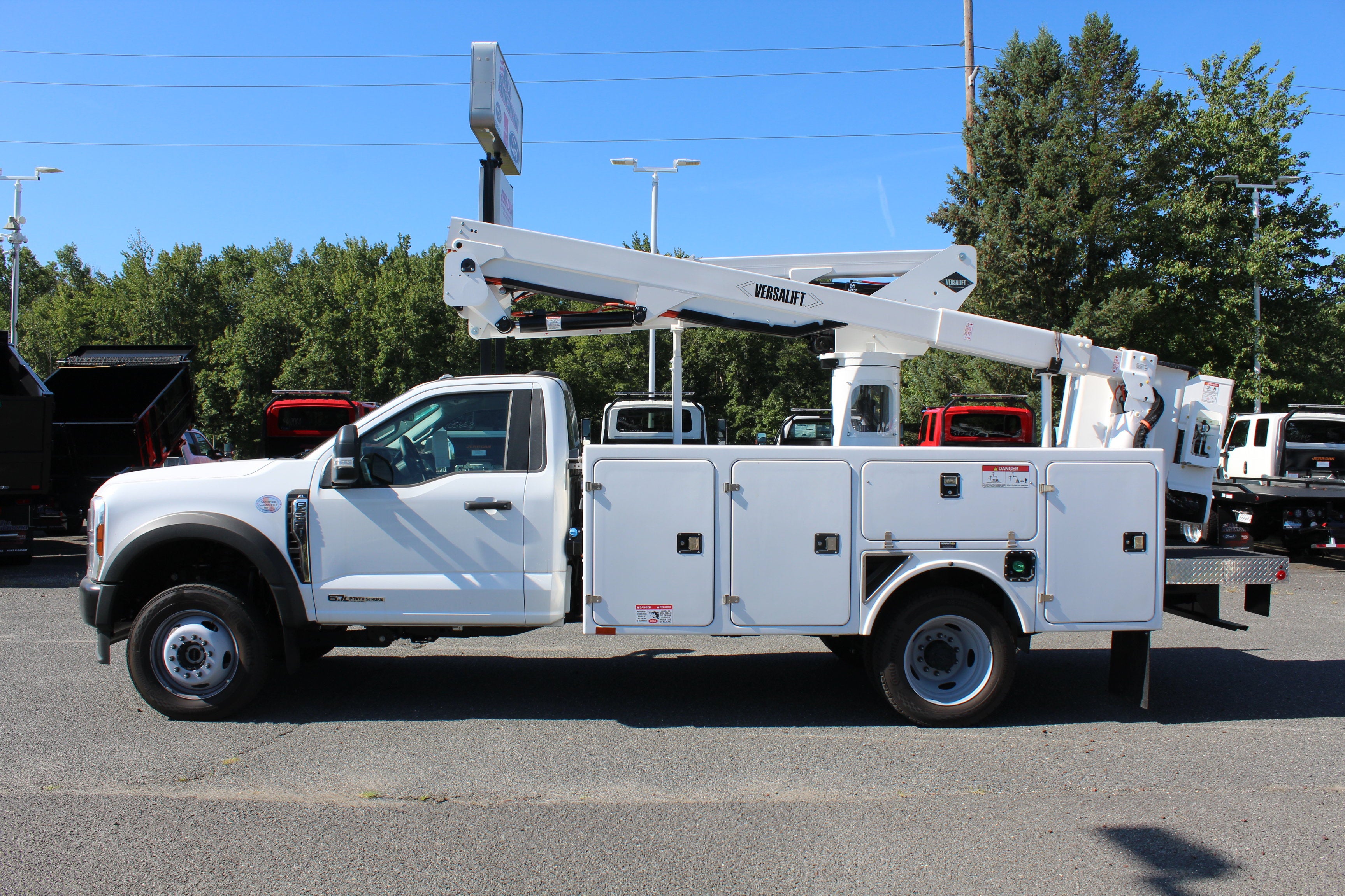 2026 Ford Open Service Utility 11 FT Bucket Regular Cab F-550 4x4
