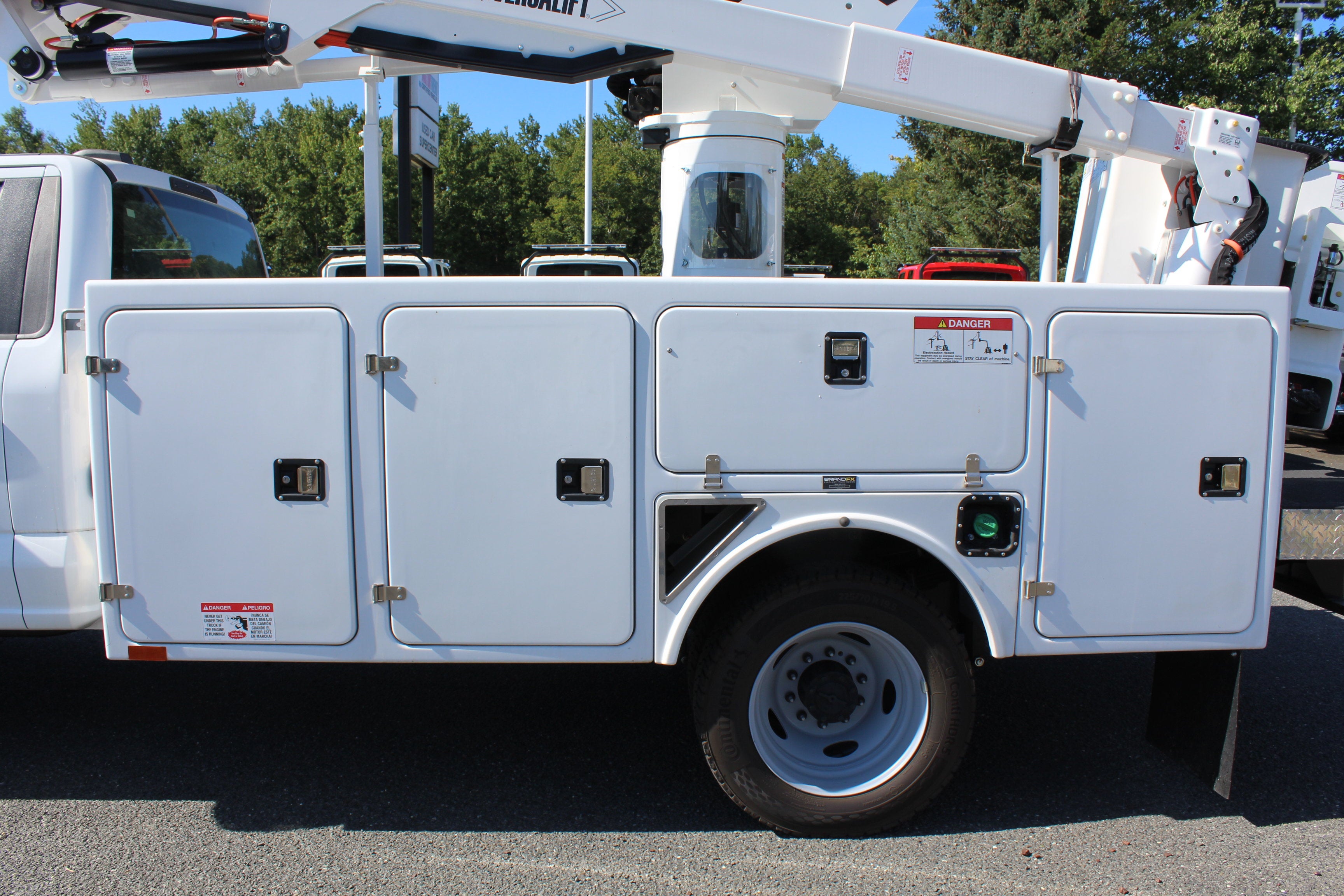 2026 Ford Open Service Utility 11 FT Bucket Regular Cab F-550 4x4