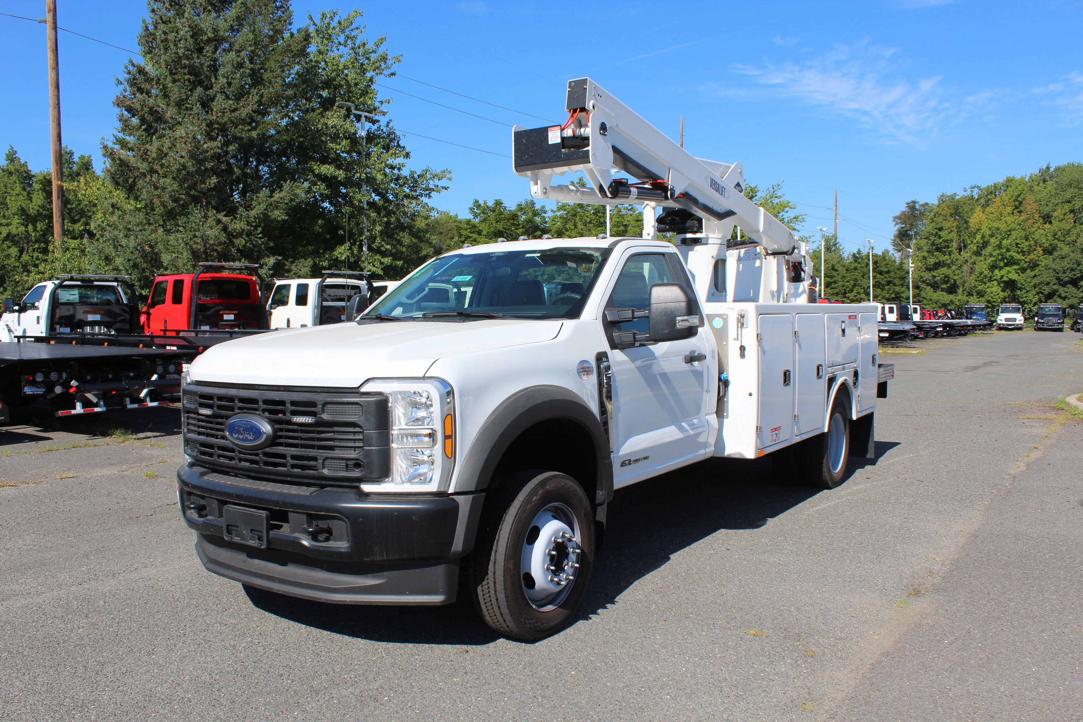 2026 Ford Open Service Utility 11 FT Bucket Regular Cab F-550 4x4
