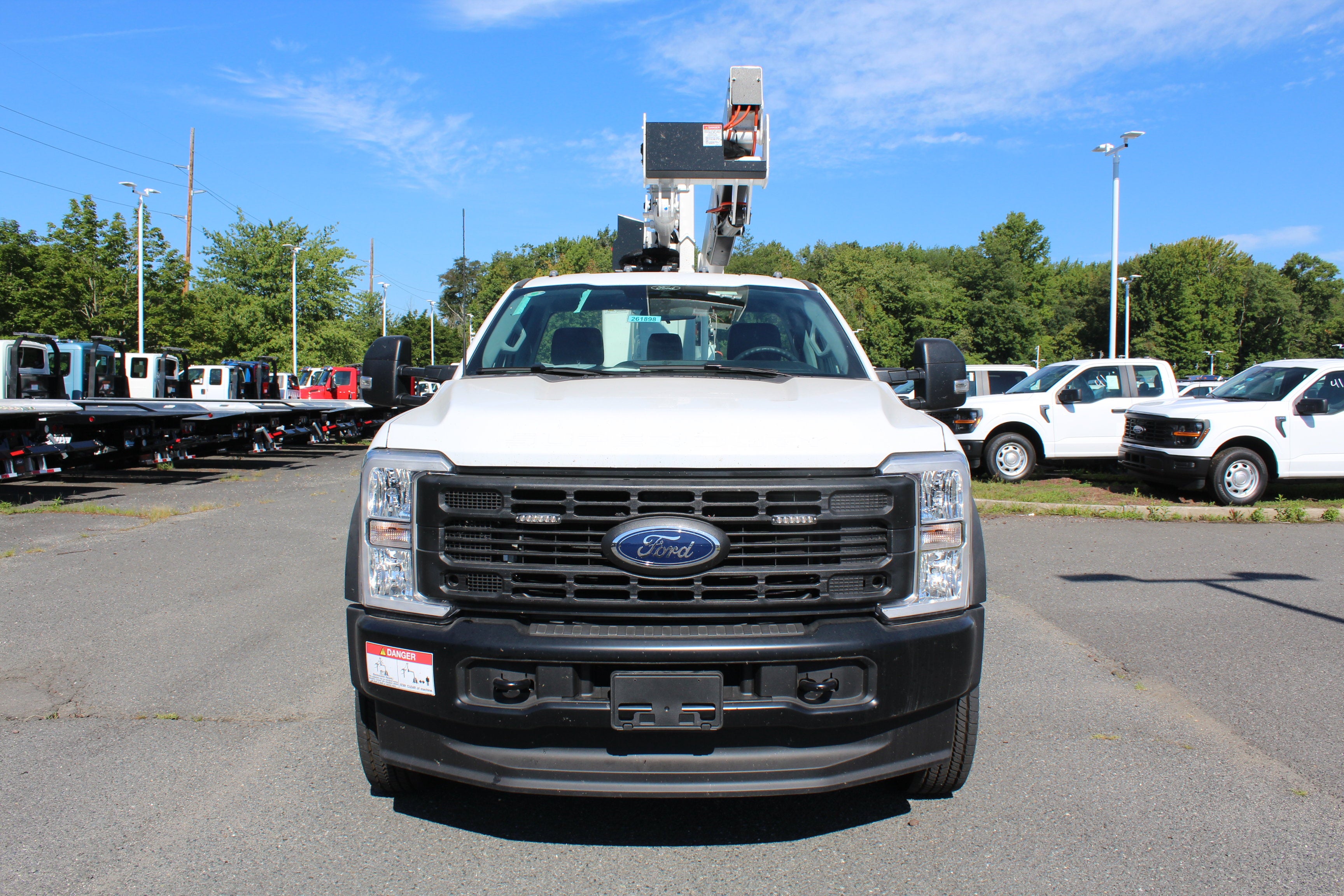 2026 Ford Open Service Utility 11 FT Bucket Regular Cab F-550 4x4