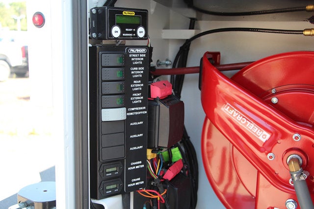 2025 Ford Open Service Utility 11 FT Crane Super Cab F550 4x4