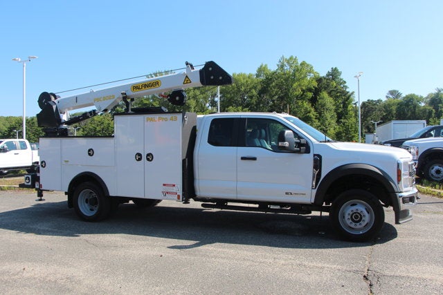 2025 Ford Open Service Utility 11 FT Crane Super Cab F550 4x4