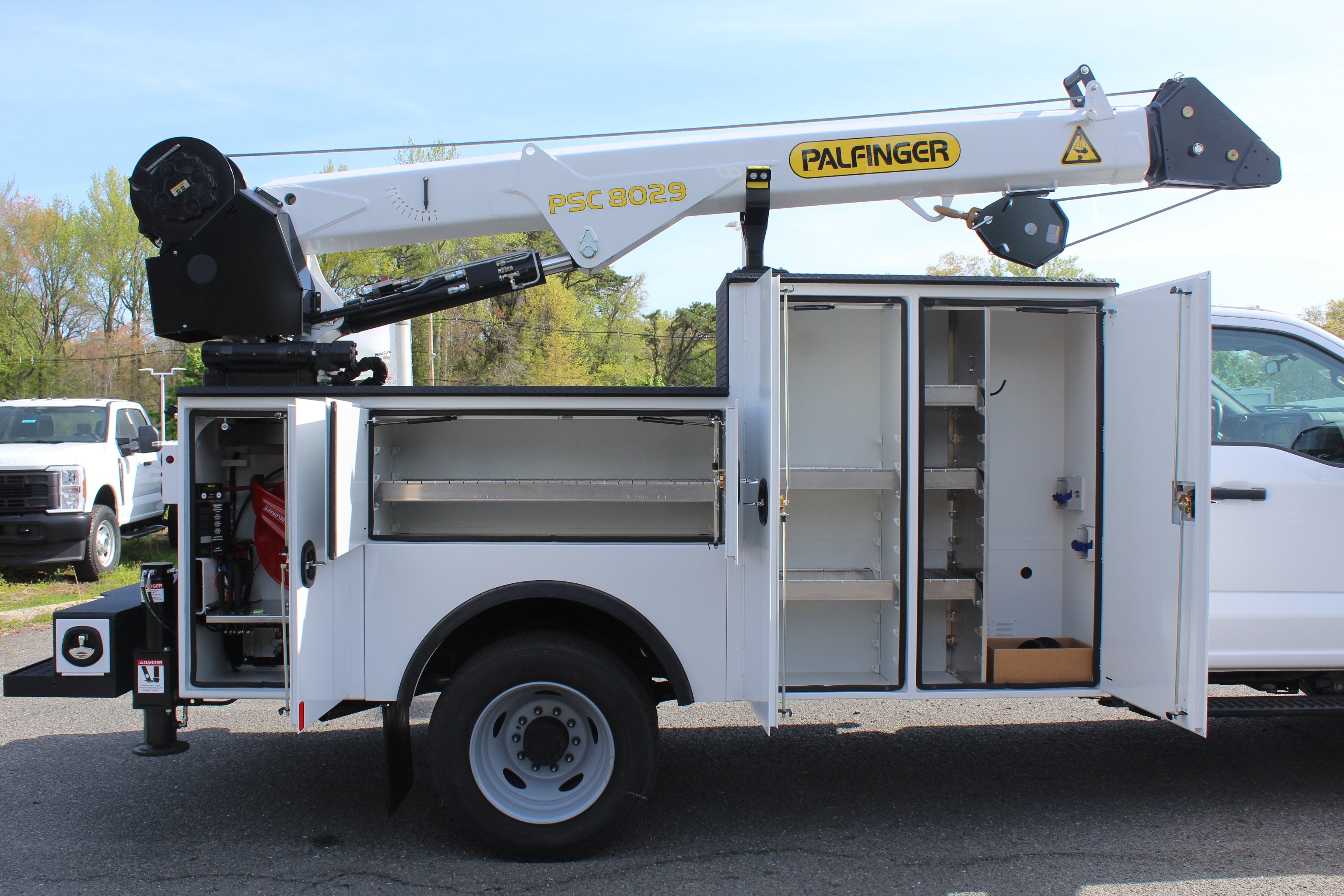 2026 Ford Open Service Utility 11 FT Crane Regular Cab F-600 4x4