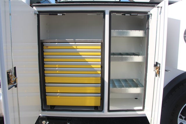 2024 Ford Open Service Utility 11 FT Crane Super Cab F750 4x4