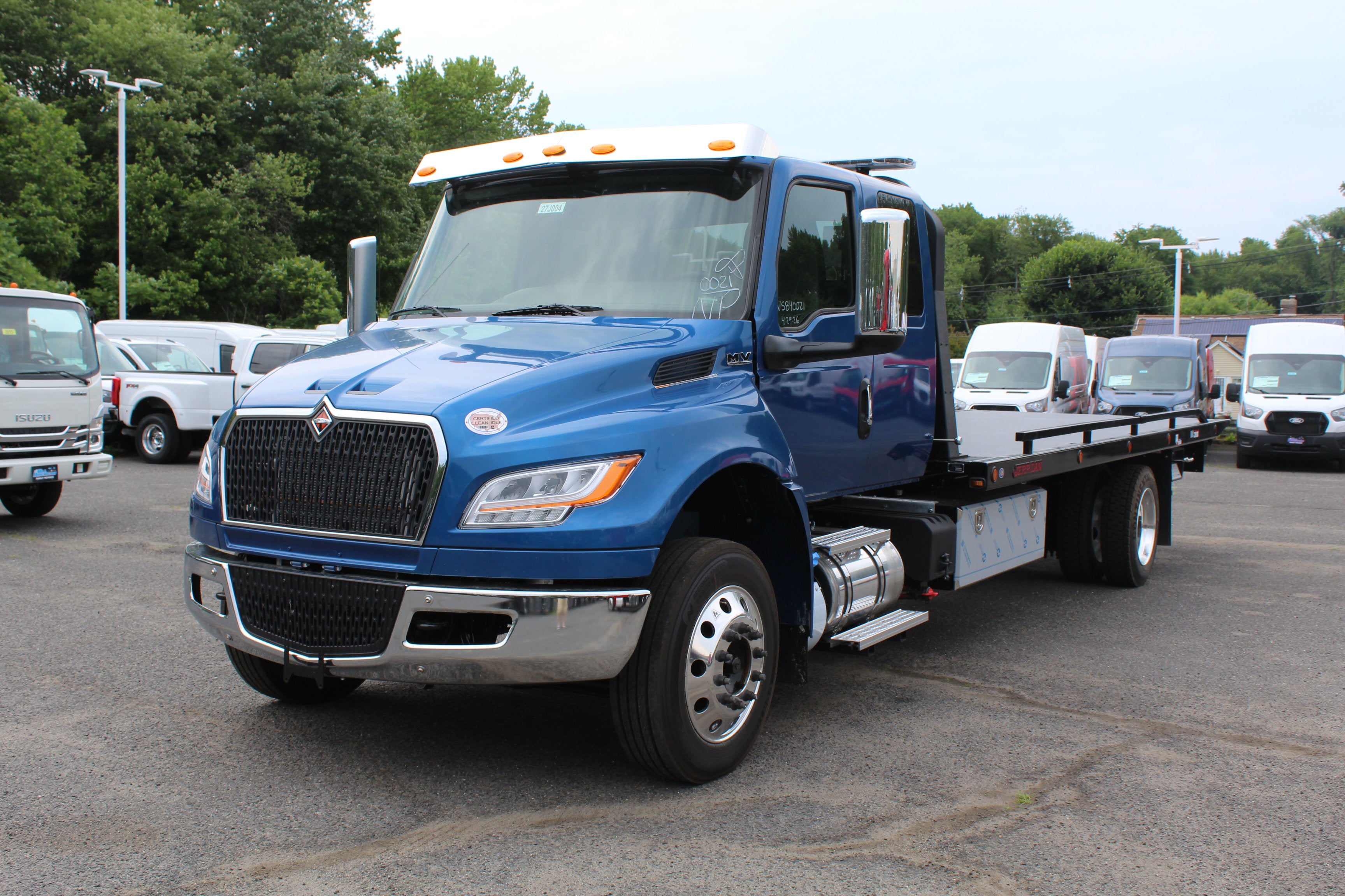2027 International MV607 Jerr-Dan 6-Ton Steel XLP SD Carrier