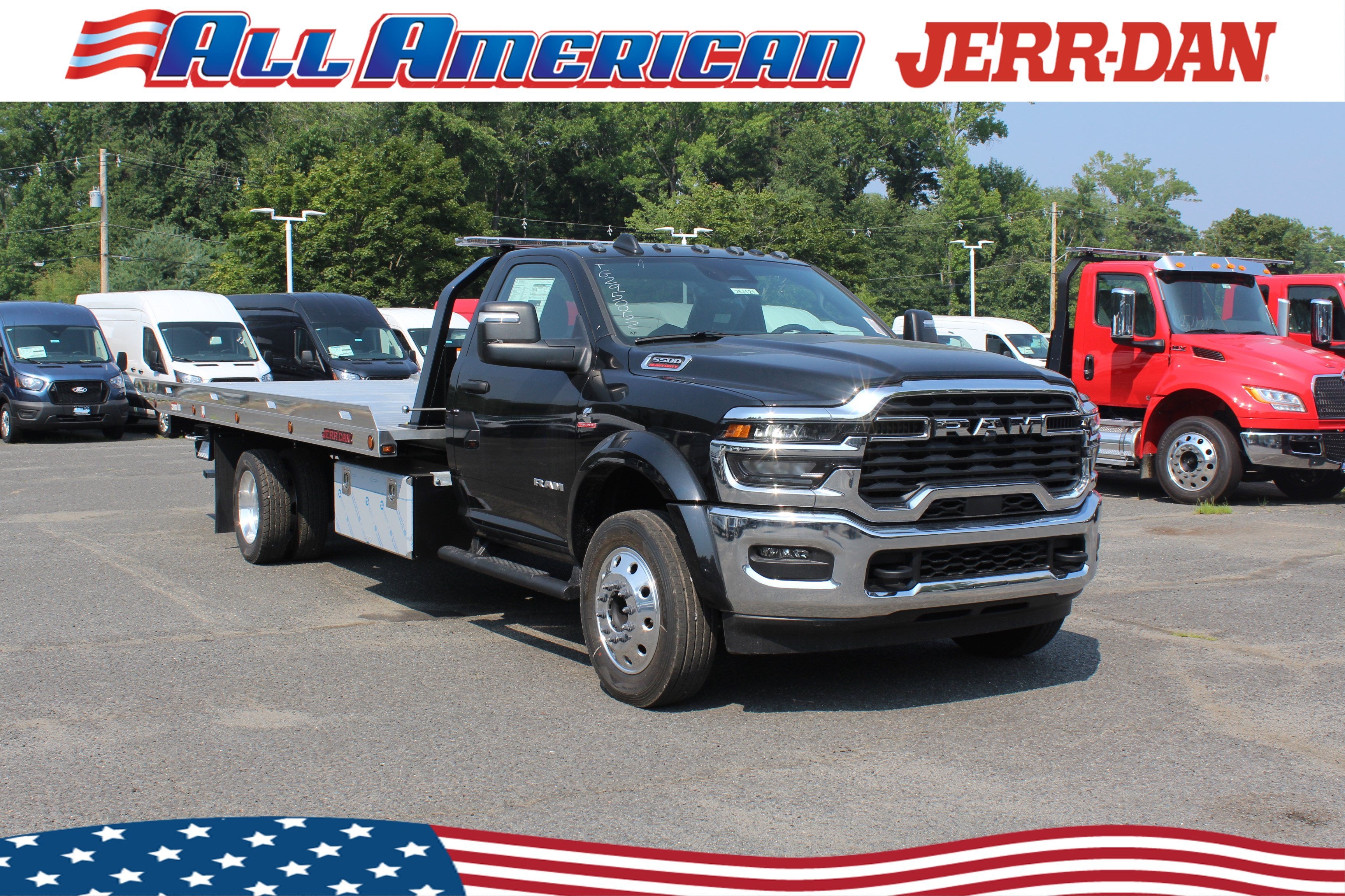2026 RAM 5500 Jerr-Dan 6-Ton Dual-Angle Aluminum XLP SD Carrier