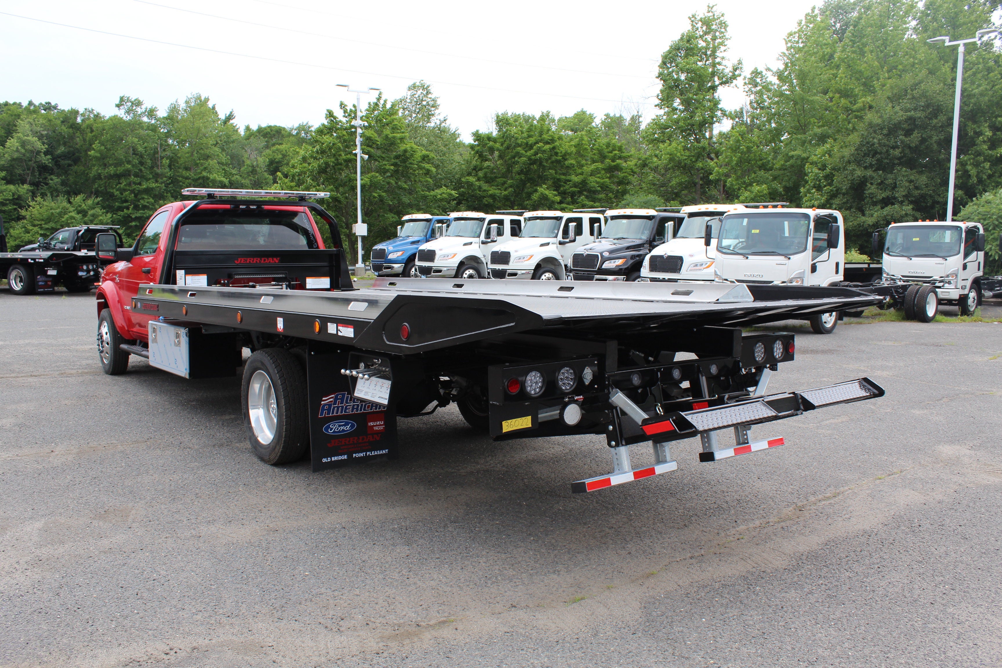 2026 RAM 5500 Jerr-Dan 6-Ton Dual-Angle Steel XLP SD Carrier