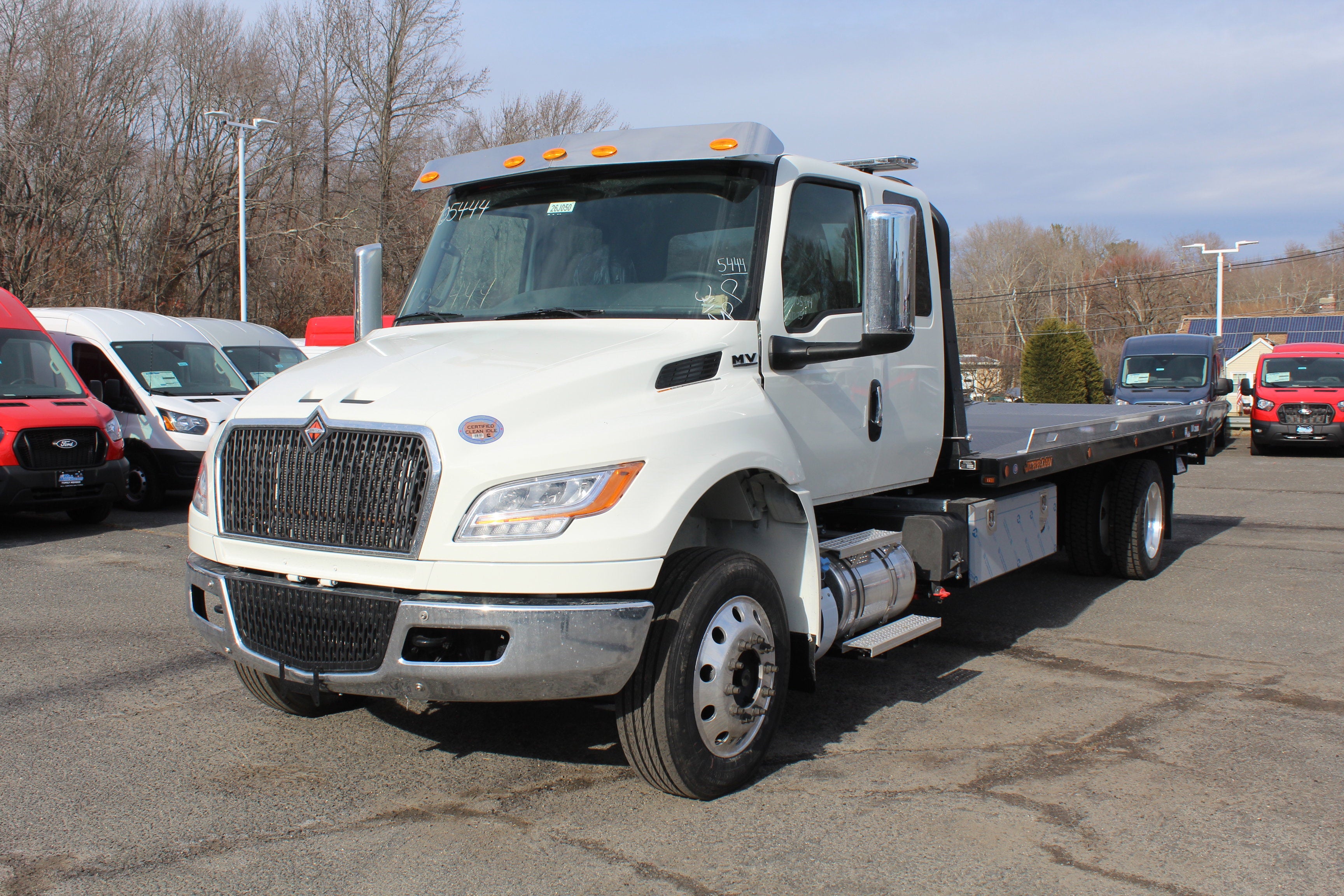 2026 International MV607 Jerr-Dan 6-Ton Dual-Angle Steel XLP SD Carrier