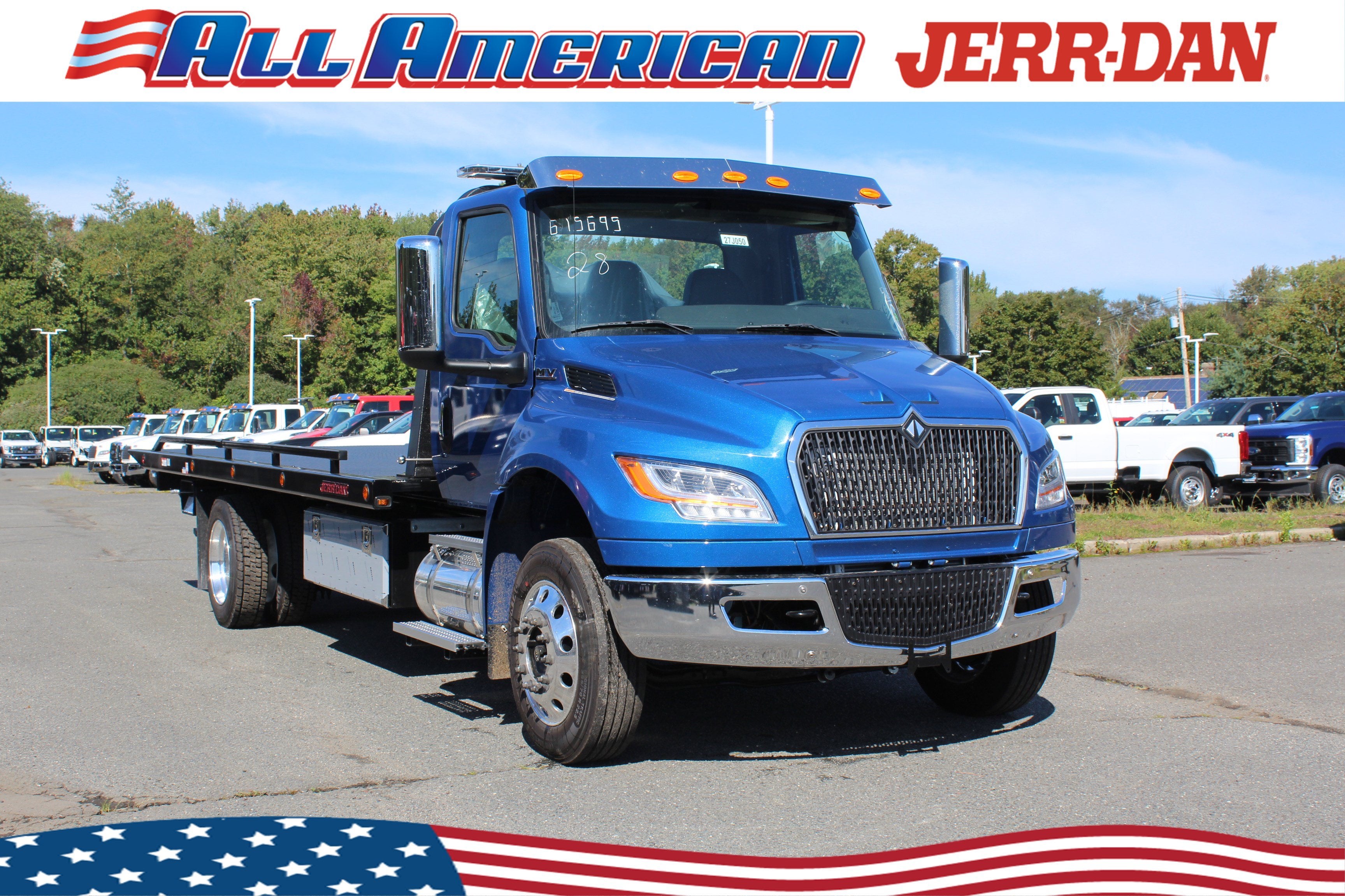2027 International MV607 Jerr-Dan 6-Ton Steel XLP SD Carrier