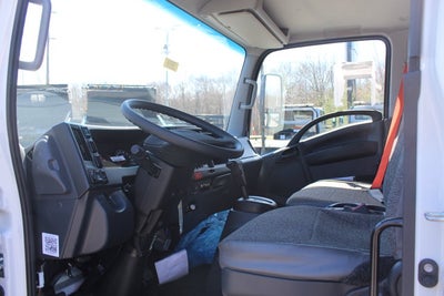 2026 Isuzu Landscape Dump NPR 12 FT Steel Landscape Body with Steel Backpack